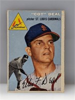 1954 Topps "Cot" Deal #192 Damage