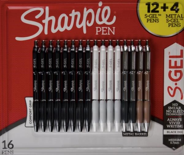 Sharpie S Gel Pens, Black Ink $26