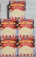 (5) Kirkland Microwave Popcorn Boxes