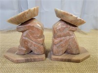 1960's Granite Bookends from Mexico