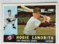 1960 TOPPS HOBIE LANDRITH 42 VG BASEBALL SAN