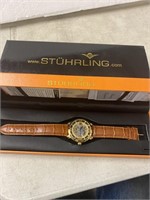 STUHRLING Wrist watch. In its original