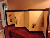 Chinese 6 Panel Table Top Screen