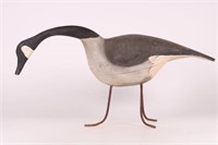 Folk Art Canada Goose Decoy by Unknown Carver,