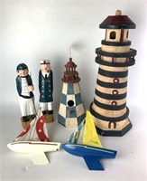 Nautical Décor- Lighthouses, Sail Boats & Sailor