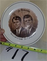 Kennedy Brothers Memoriam Plate