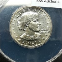 1981 S Susan B Anthony $1 MS63 ANACS