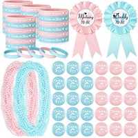 92 Pieces Baby Gender Reveal Party Favors, with 30