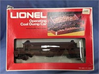 Lionel train cars-operating