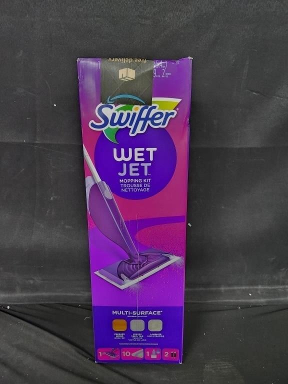 Swifter wet jet mopping kit