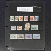 Canada Stamps #249-262 Mint NH, CV $173