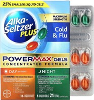 7 BOXES Alka-Seltzer+ Maximum Strength Cold & Flu
