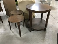 3 Mid Century End Tables