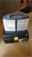 Toolbox with storage container