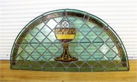 Antique stained glass window #1