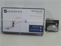NIB Glacier Bay Faucet W/Adapter