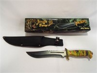Jungle Fever III 13½" Fixed Blade Black Stainless