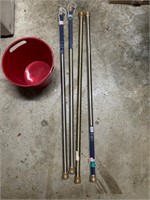 (4) Tension Rods