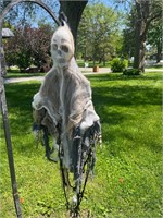 Hanging Halloween Skeleton Prop