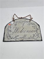 Slate Welcome Hanging Sign