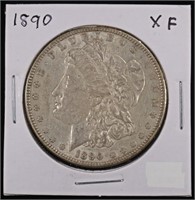 1890 MORGAN DOLLAR XF