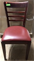 Red Cushioned Dinning Chairs x 38
