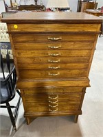 BELDING'S AND CO 10 DRAWER CABINET