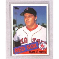 1985 Topps Roger Clemens Rookie