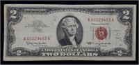 1963 $2 Red Seal Legal Tender Banknote