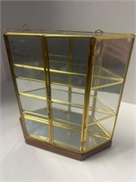 Small glass display case