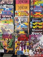 26x X-Factor, X-Force Comic Books/ 2 signed