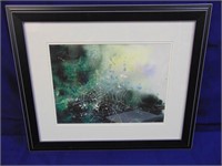 Rosemary Freeman Framed Water Color 23" X 19"