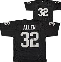 Raiders Marcus Allen Signed Jersey "HOF 03" BAS