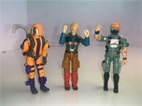 Hasbro Vintage 1980's-90's GI Joe Figure 3-pack