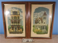 *Set of 2 Beautiful Framed "Alice Smith" Pictures,