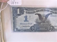1899 LARGE NOTE BLUE SEAL SILVER CERTIFICATE