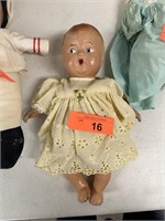 VTG POSS ANTIQUE COMPOSITION BABY DOLL