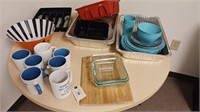 Cups, Dishes, Bowl, Glass Pans, Foil Pans, Storage