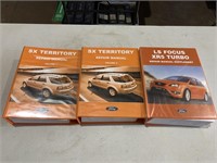 3 x Ford Dealership Repair Manuals inc Turbo and