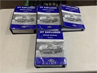 4 x UT Explorer Ford Dealership Repair Manuals