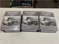 3 x VM Transit Repair Manuals