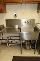 Stainless Steel commercial sink with in-sink-errat