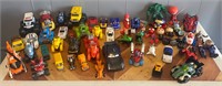 Various Action Figures & Car Toys