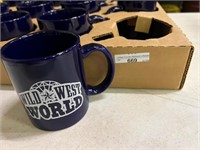 12-Wild West Coffee Mugs-Historic Item