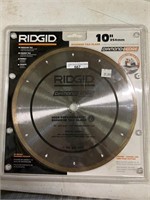 Rigid 10" Diamond Tile Blade NEW