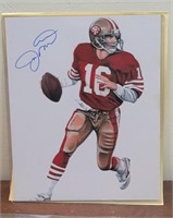 Joe Montana signed 8x10 photo