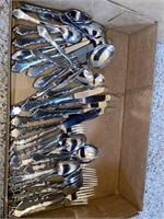 Box of flatware