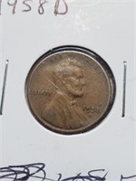 Better Grade 1958-D Wheat Penny