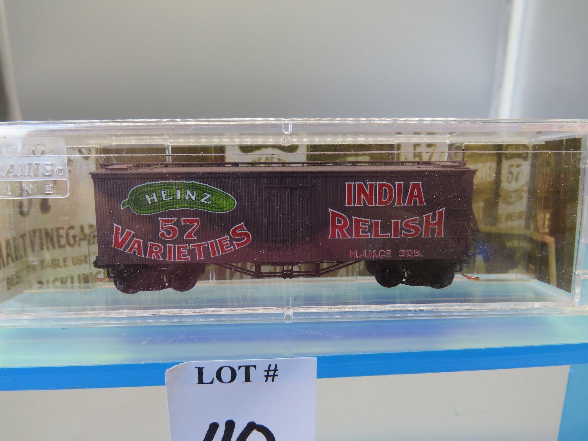 N Micro Trains Ice Reefer Heinz-Car #7 apps new