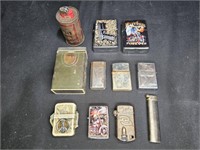 Cigarette & Lighter Cases, Starr Lighters, & More